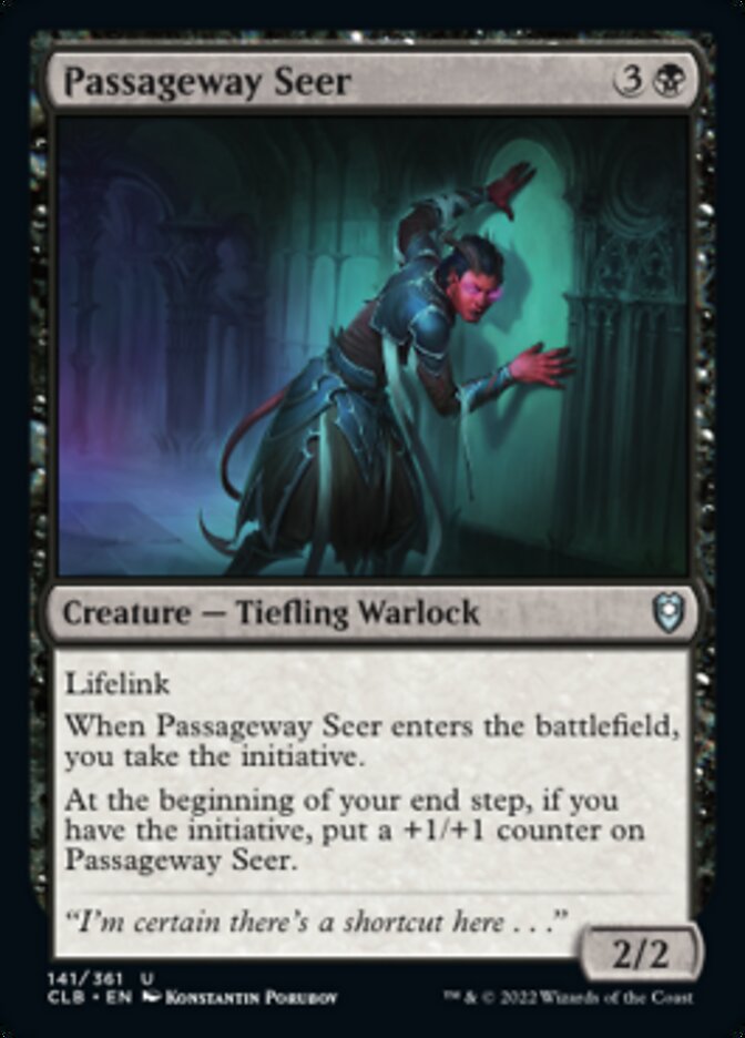 Passageway Seer [Commander Legends: Battle for Baldur's Gate] | Jack's On Queen