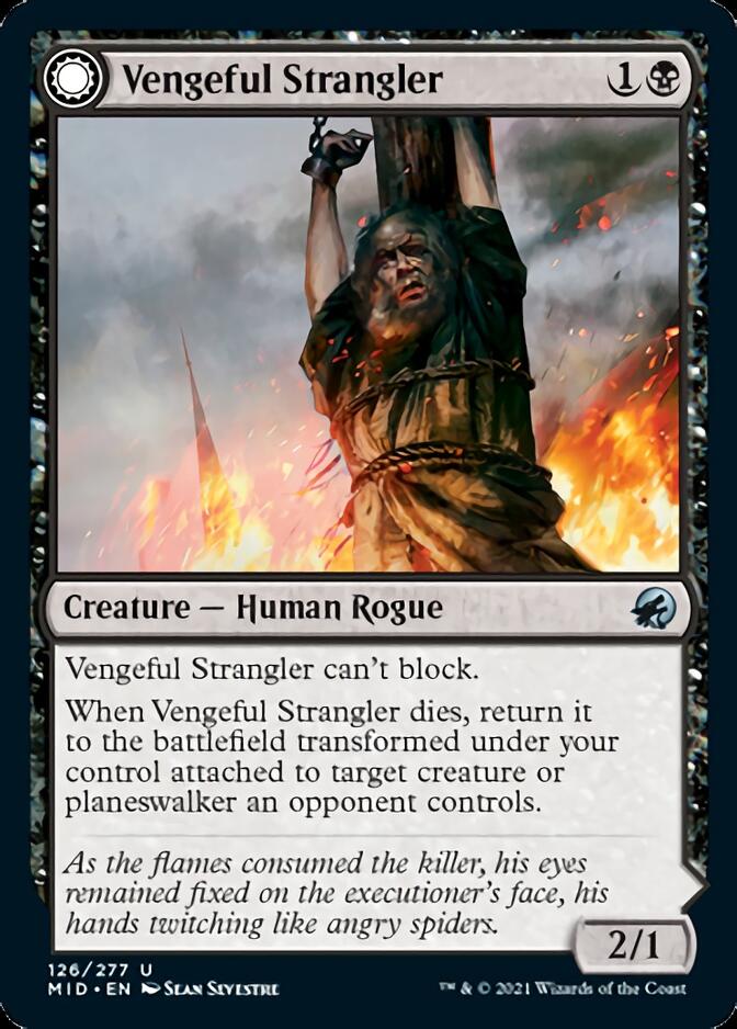 Vengeful Strangler // Strangling Grasp [Innistrad: Midnight Hunt] | Jack's On Queen