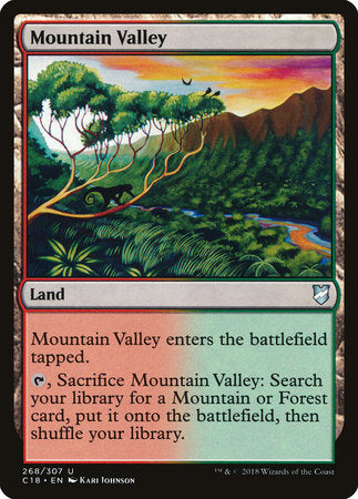 Mountain Valley [Commander 2018] | Jack's On Queen