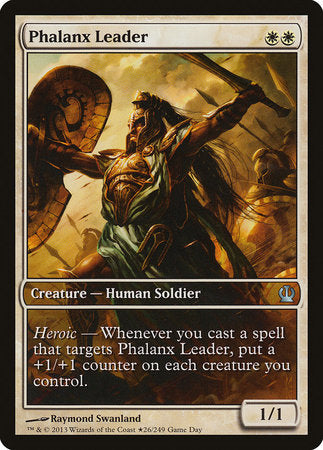 Phalanx Leader [Theros Promos] | Jack's On Queen