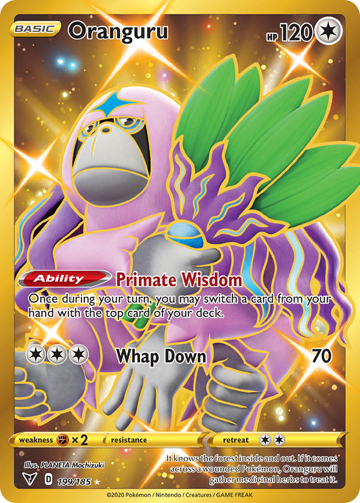 Oranguru (199/185) [Sword & Shield: Vivid Voltage] | Jack's On Queen