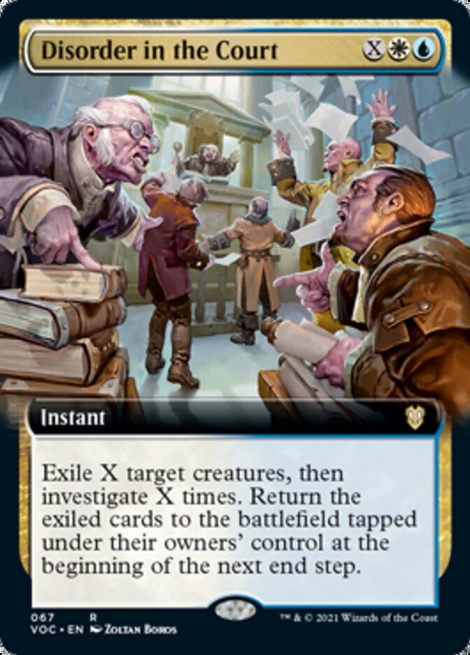 Disorder in the Court (Extended) [Innistrad: Crimson Vow Commander] | Jack's On Queen
