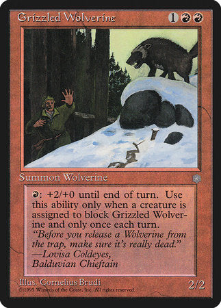 Grizzled Wolverine [Ice Age] | Jack's On Queen