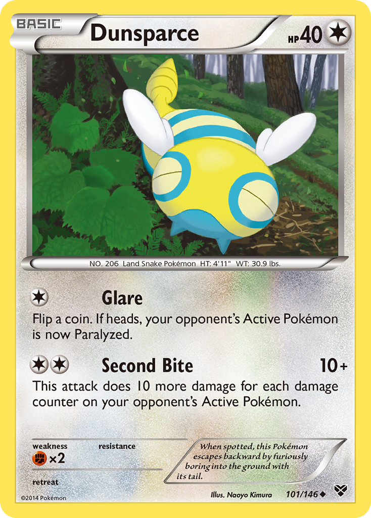 Dunsparce (101/146) [XY: Base Set] | Jack's On Queen