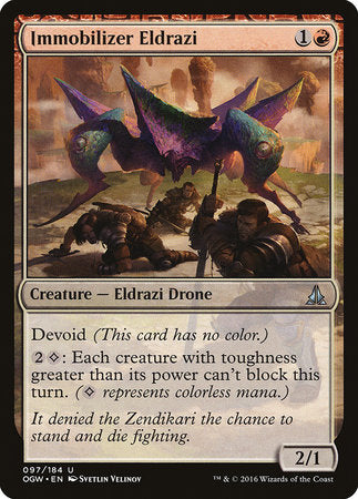 Immobilizer Eldrazi [Oath of the Gatewatch] | Jack's On Queen