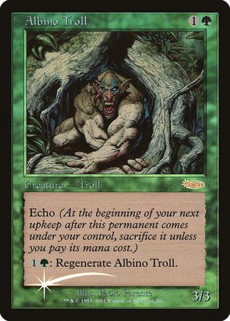 Albino Troll [Friday Night Magic 2002] | Jack's On Queen