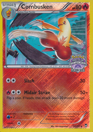 Combusken (13/111) (Championship Promo) [XY: Furious Fists] | Jack's On Queen