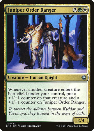 Juniper Order Ranger [Conspiracy: Take the Crown] | Jack's On Queen