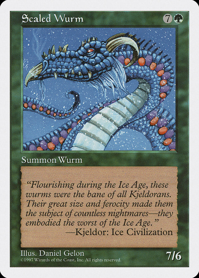 Scaled Wurm [Fifth Edition] | Jack's On Queen