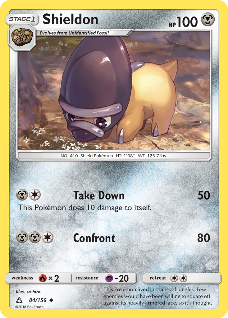 Shieldon (84/156) [Sun & Moon: Ultra Prism] | Jack's On Queen