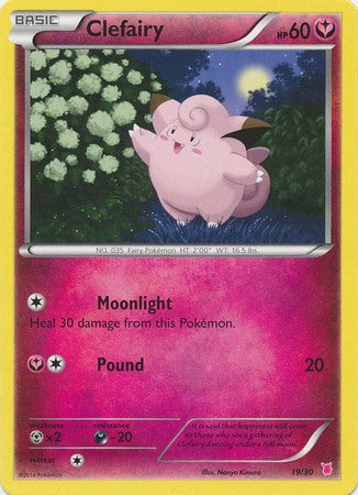 Clefairy (19/30) [XY: Trainer Kit 1 - Wigglytuff] | Jack's On Queen