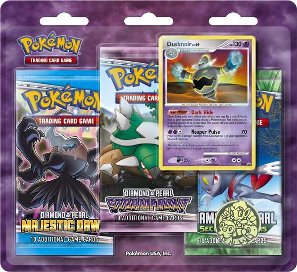 Diamond & Pearl: 3-Pack Blister (Dusknoir) | Jack's On Queen