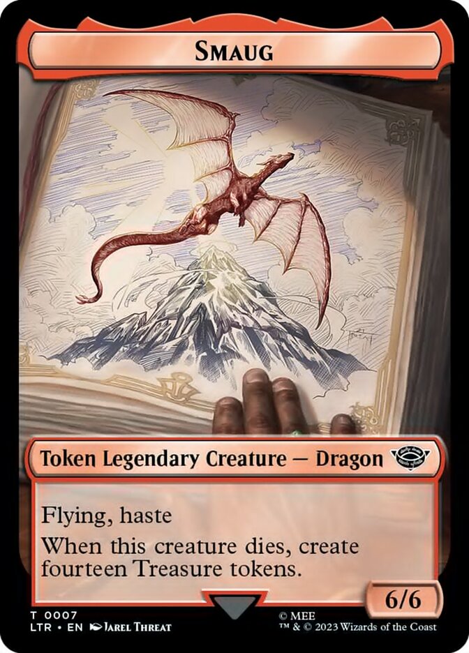 Smaug Token [The Lord of the Rings: Tales of Middle-Earth Tokens] | Jack's On Queen
