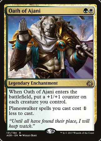 Oath of Ajani [Aether Revolt] | Jack's On Queen