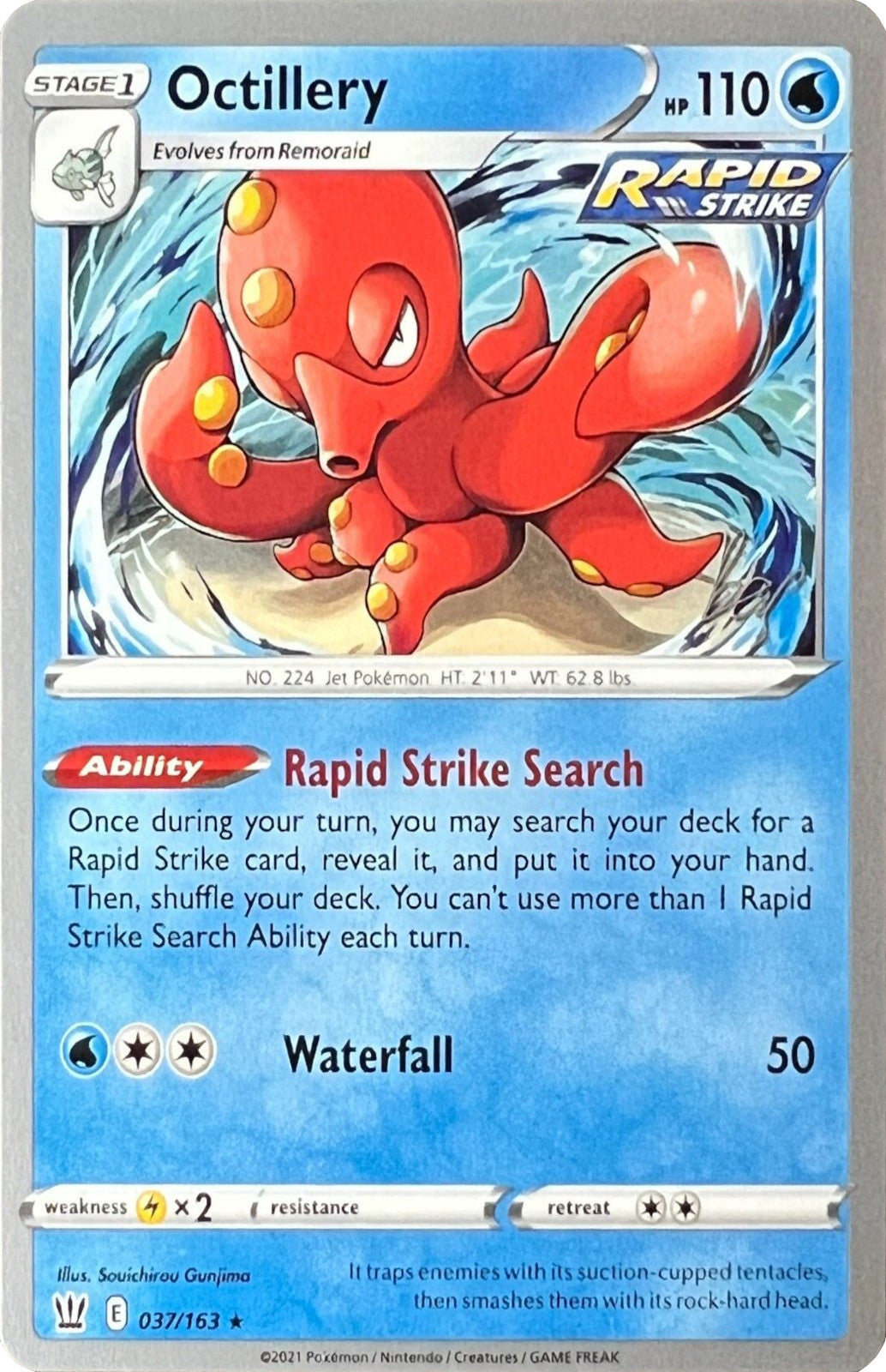 Octillery (037/163) (Cheryl Again - Sebastian Lashmet) [World Championships 2022] | Jack's On Queen