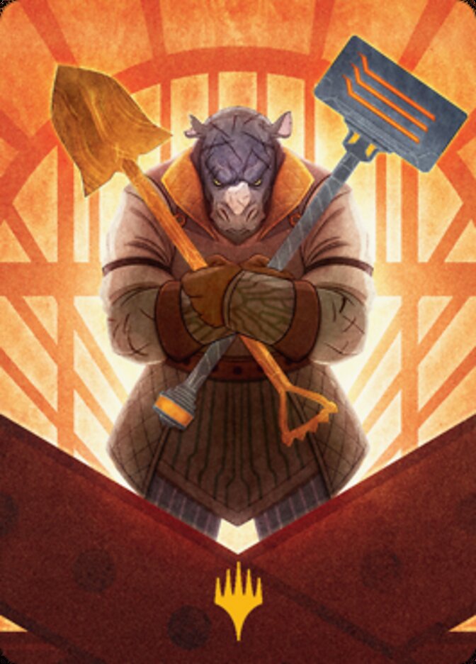 Mr. Orfeo, the Boulder Art Card (Gold-Stamped Signature) [Streets of New Capenna Art Series] | Jack's On Queen