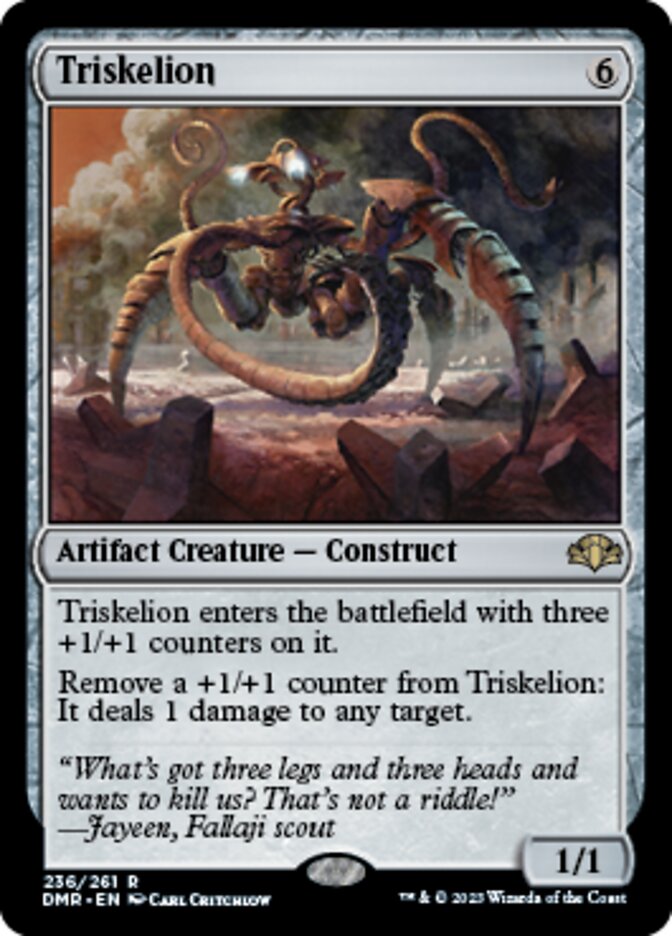 Triskelion [Dominaria Remastered] | Jack's On Queen