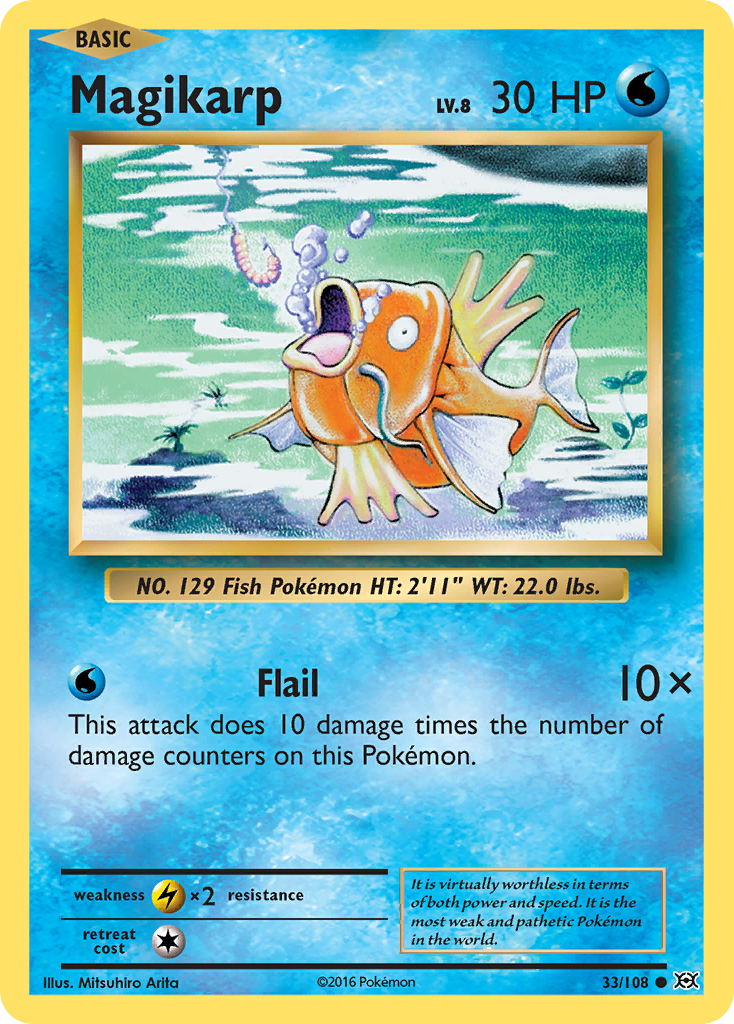 Magikarp (33/108) [XY: Evolutions] | Jack's On Queen