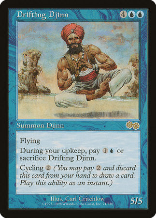 Drifting Djinn [Urza's Saga] | Jack's On Queen