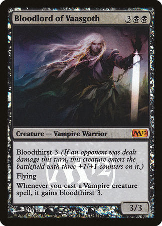 Bloodlord of Vaasgoth [Magic 2012 Promos] | Jack's On Queen