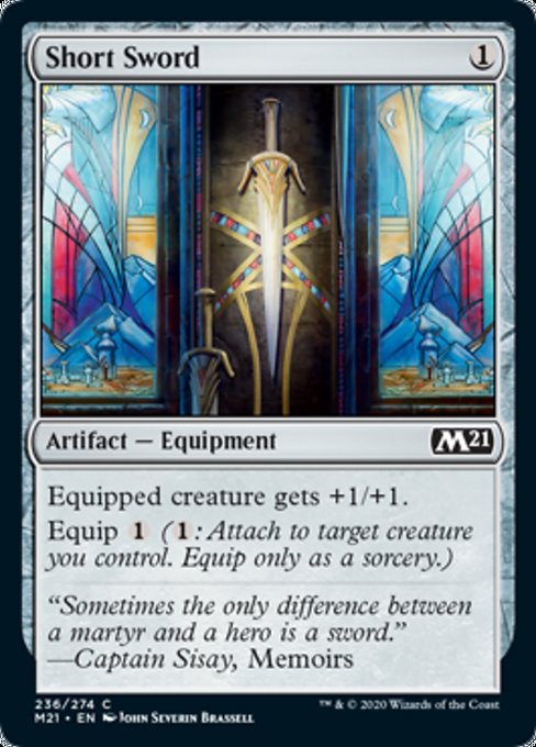 Short Sword [Core Set 2021] | Jack's On Queen