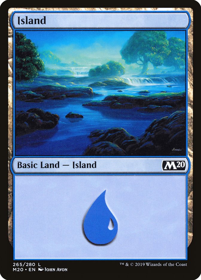 Island (#265) [Core Set 2020] | Jack's On Queen