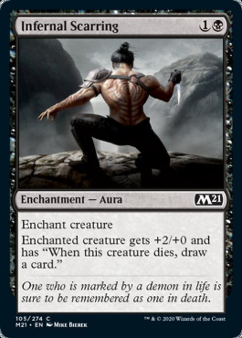Infernal Scarring [Core Set 2021] | Jack's On Queen
