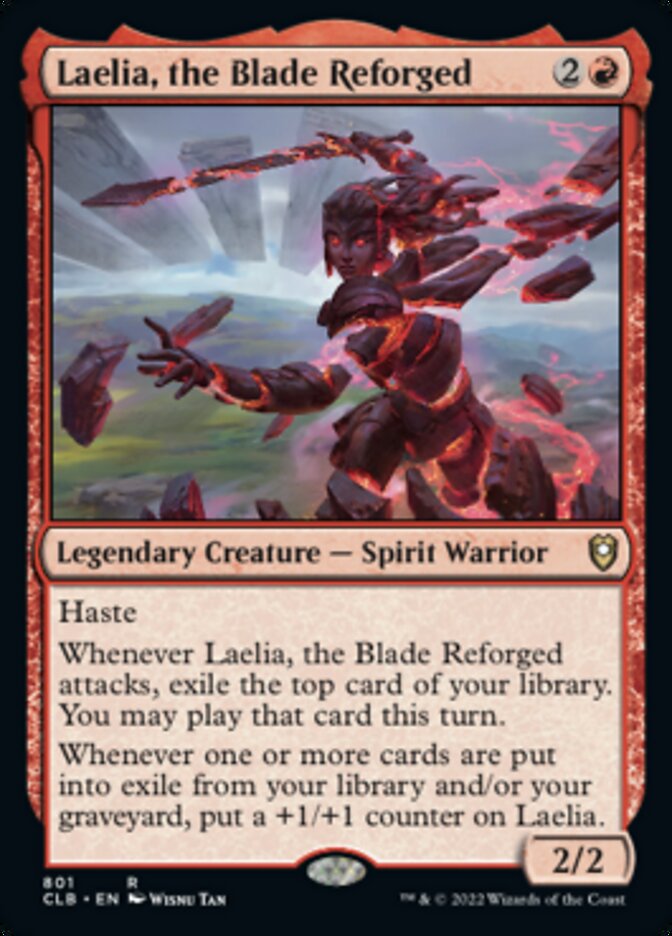 Laelia, the Blade Reforged [Commander Legends: Battle for Baldur's Gate] | Jack's On Queen