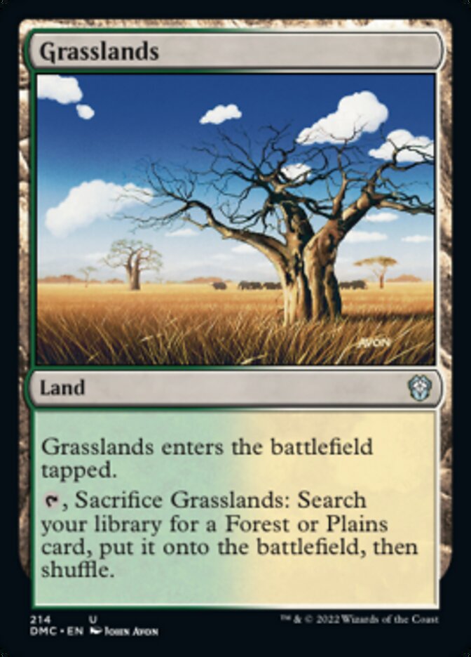 Grasslands [Dominaria United Commander] | Jack's On Queen