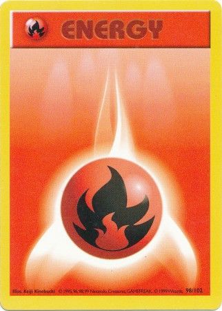 Fire Energy (98/102) [Base Set Shadowless Unlimited] | Jack's On Queen