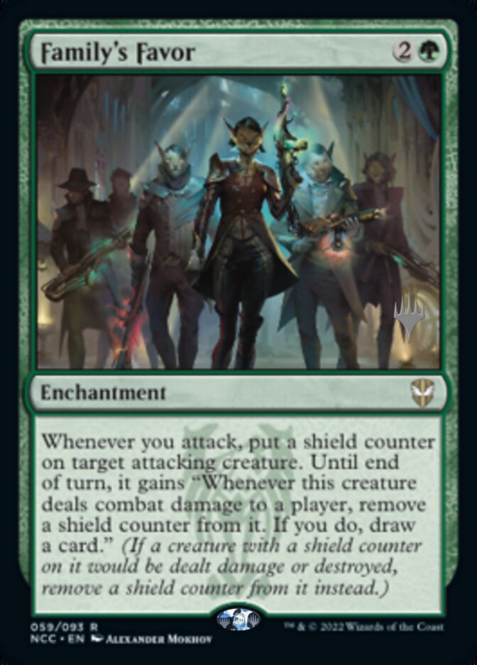 Family's Favor (Promo Pack) [Streets of New Capenna Commander Promos] | Jack's On Queen