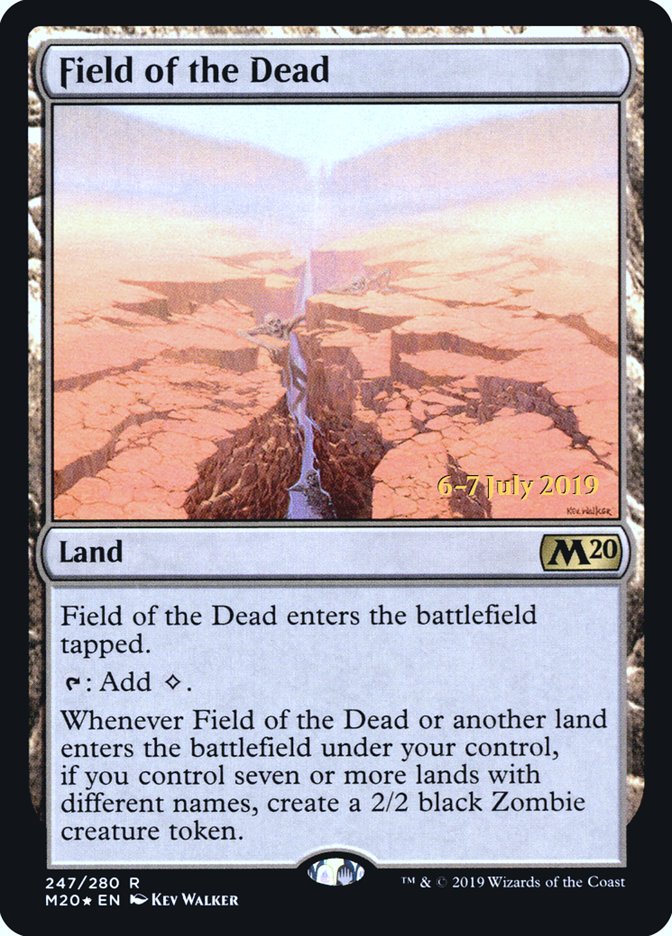 Field of the Dead  [Core Set 2020 Prerelease Promos] | Jack's On Queen