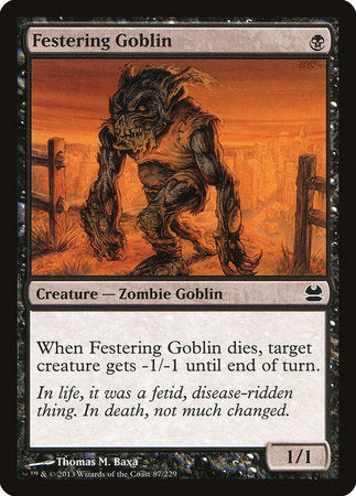 Festering Goblin [Modern Masters] | Jack's On Queen