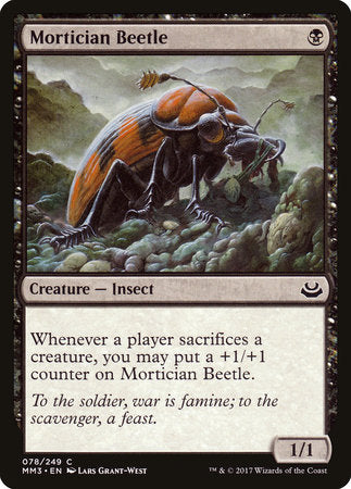 Mortician Beetle [Modern Masters 2017] | Jack's On Queen