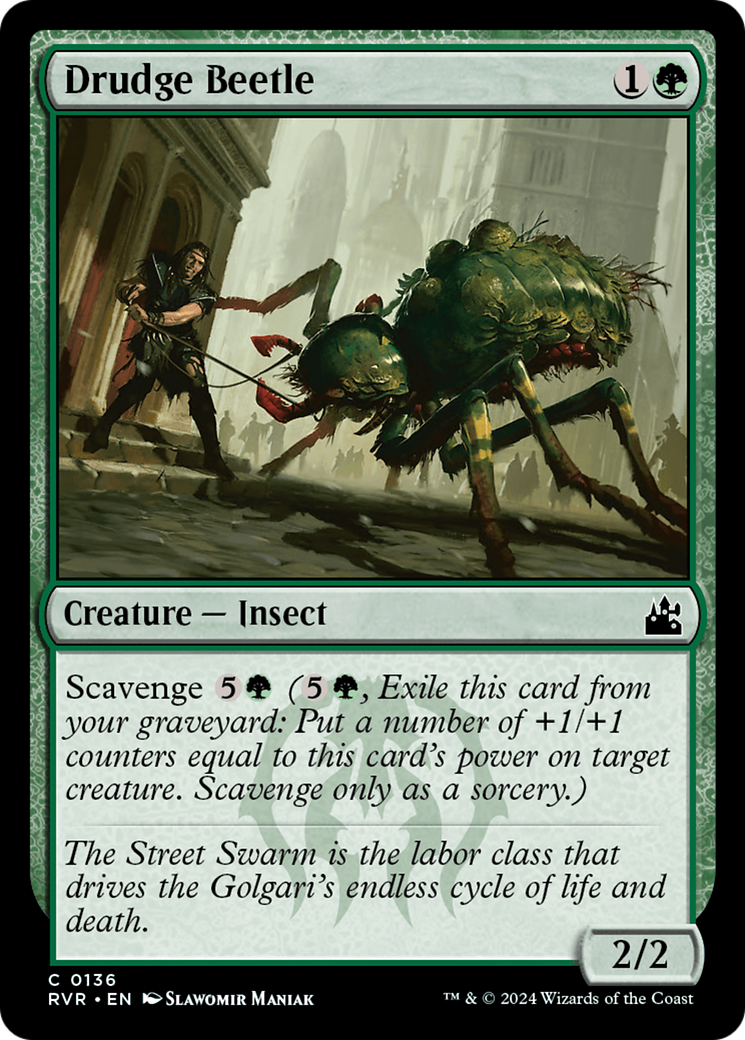 Drudge Beetle [Ravnica Remastered] | Jack's On Queen