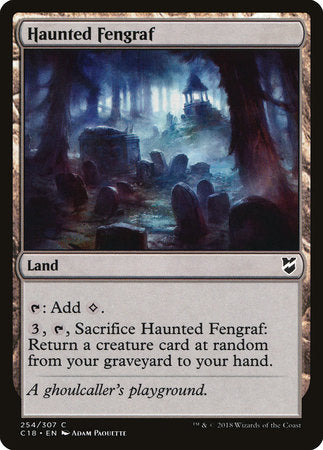 Haunted Fengraf [Commander 2018] | Jack's On Queen