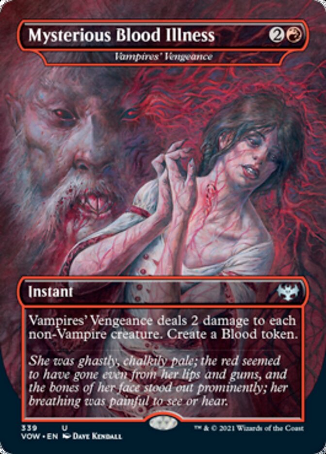 Vampires' Vengeance - Mysterious Blood Illness [Innistrad: Crimson Vow] | Jack's On Queen