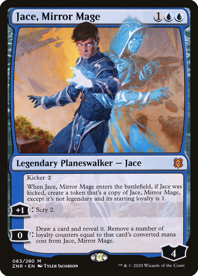 Jace, Mirror Mage [Zendikar Rising] | Jack's On Queen