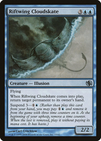 Riftwing Cloudskate [Duel Decks: Jace vs. Chandra] | Jack's On Queen