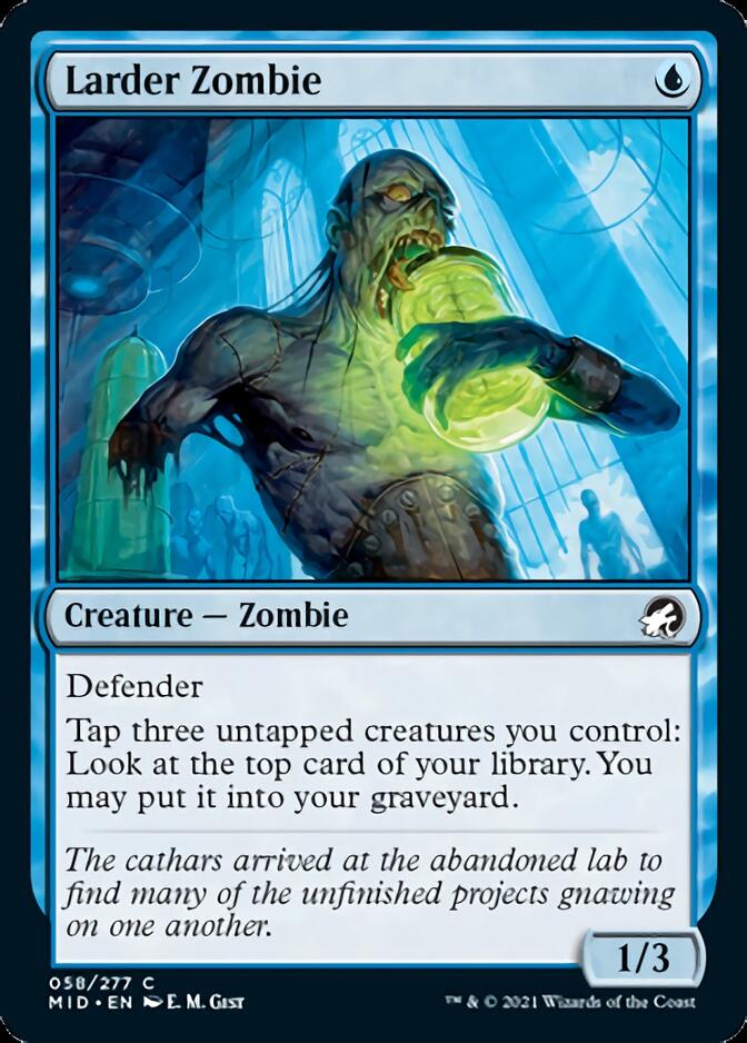 Larder Zombie [Innistrad: Midnight Hunt] | Jack's On Queen