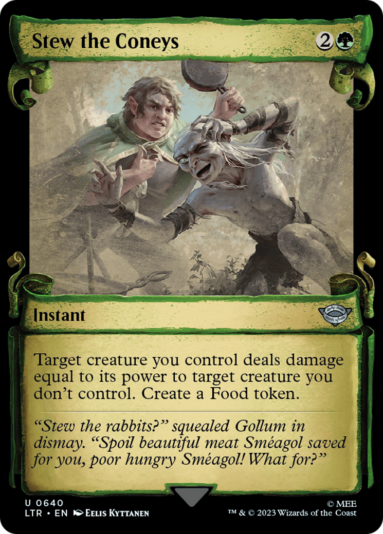 Stew the Coneys [The Lord of the Rings: Tales of Middle-Earth Showcase Scrolls] | Jack's On Queen