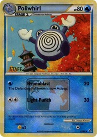 Poliwhirl (37/95) (State Championship Promo Staff) [HeartGold & SoulSilver: Unleashed] | Jack's On Queen