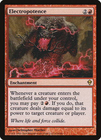 Electropotence [Zendikar] | Jack's On Queen