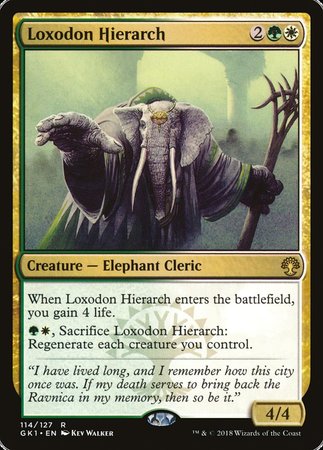 Loxodon Hierarch [GRN Guild Kit] | Jack's On Queen