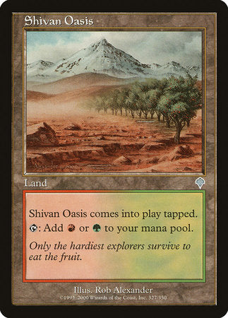 Shivan Oasis [Invasion] | Jack's On Queen