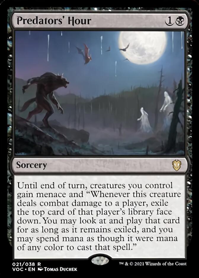 Predators' Hour [Innistrad: Crimson Vow Commander] | Jack's On Queen
