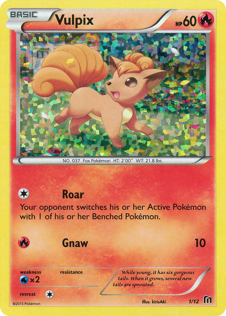 Vulpix (1/12) [McDonald's Promos: 2016 Collection] | Jack's On Queen