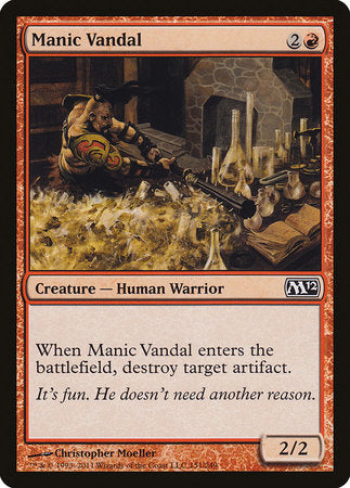 Manic Vandal [Magic 2012] | Jack's On Queen