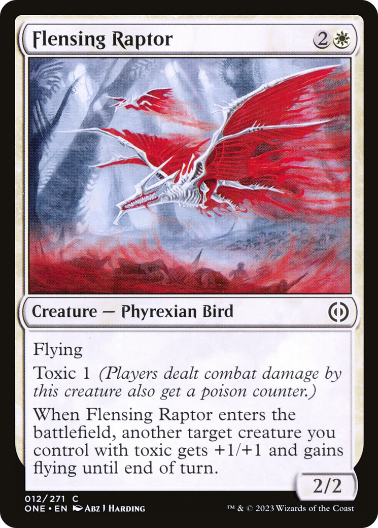 Flensing Raptor [Phyrexia: All Will Be One] | Jack's On Queen