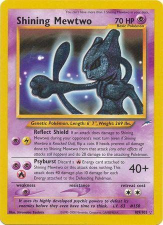 Shining Mewtwo (109/105) [Neo Destiny Unlimited] | Jack's On Queen